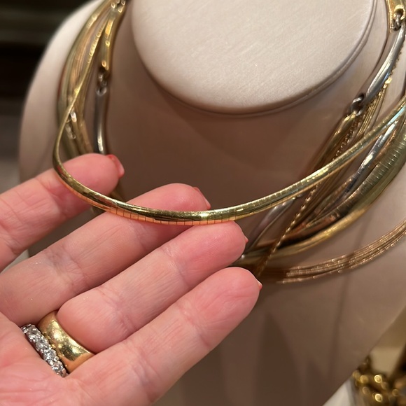 14k gold omega necklaces - Picture 7 of 13